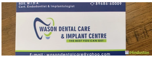 Wason dental care and implant centre - Logo
