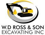 W.D Ross &a; Son Excavating Inc - Logo