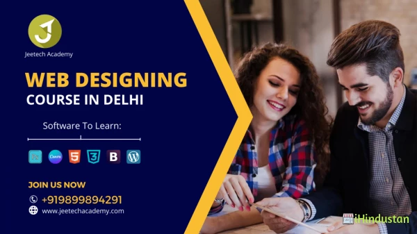 Web designing course in Delhi - Logo