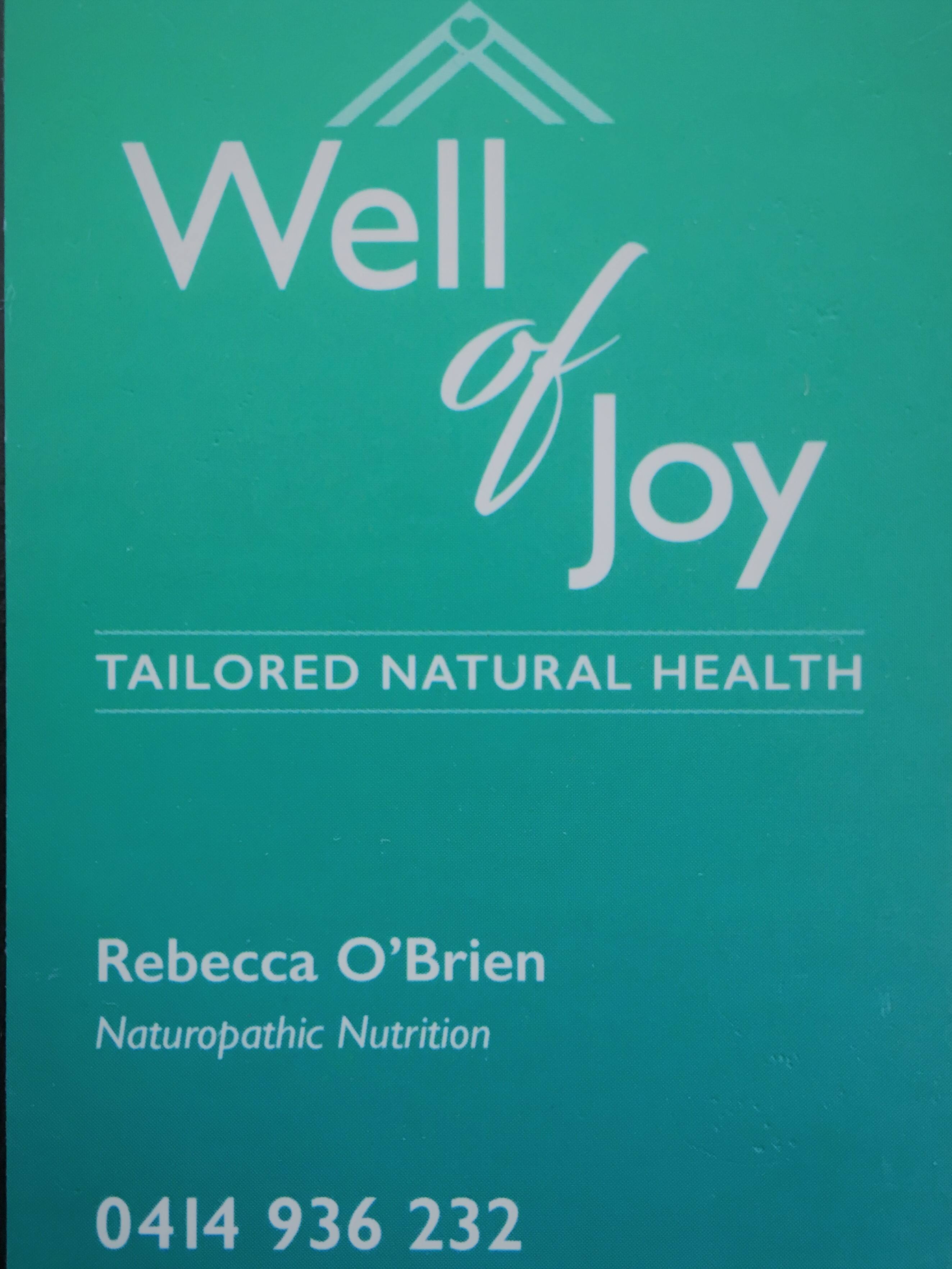 Well Of Joy - Cover photo