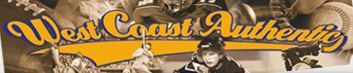 West Coast Authentic Memorabilia - Logo