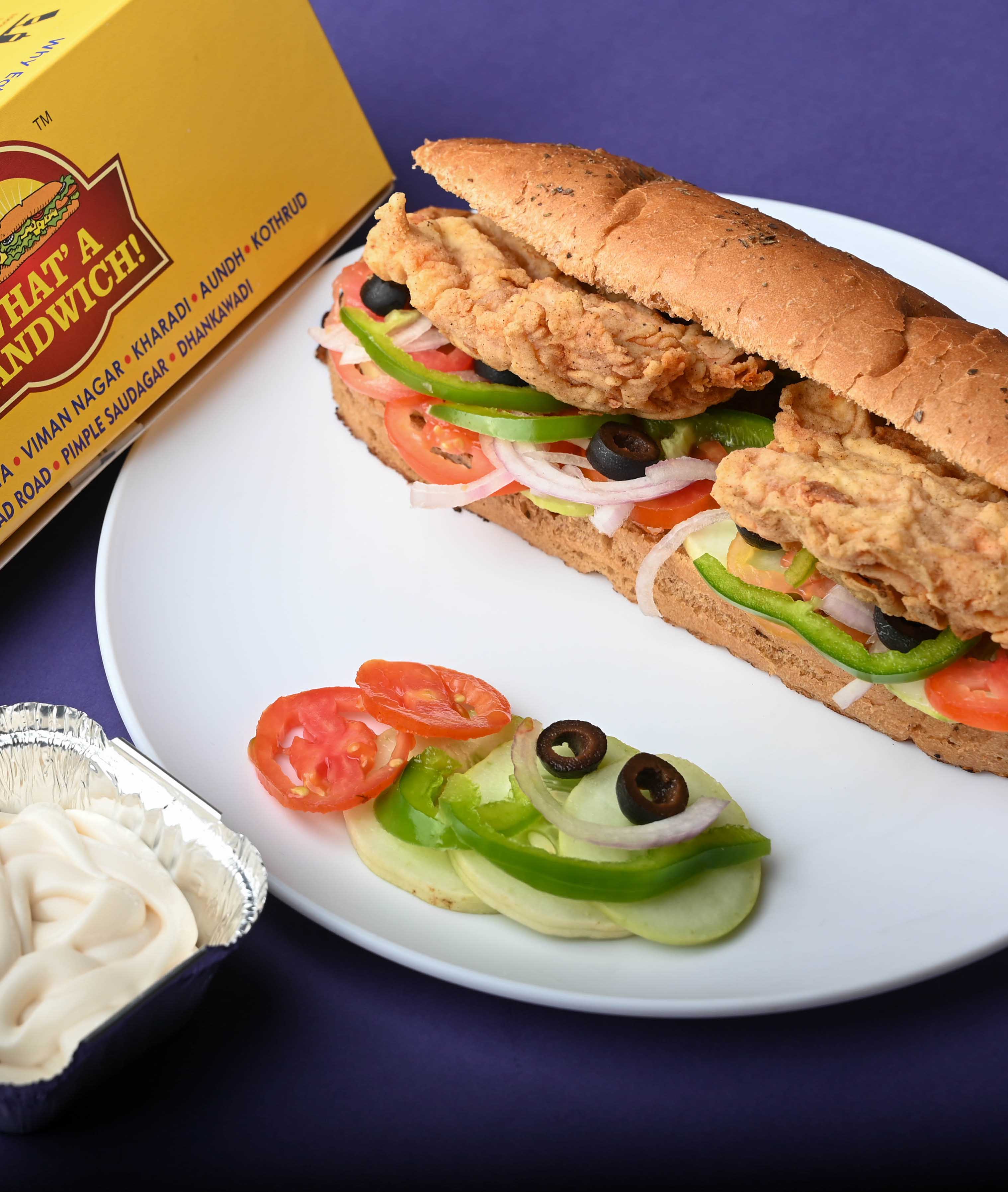 What A Sandwich! - Logo