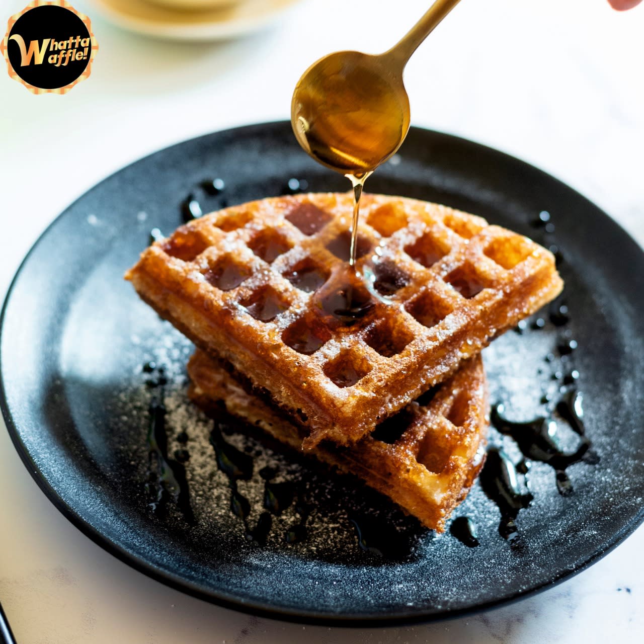 Whatta Waffle! - Logo