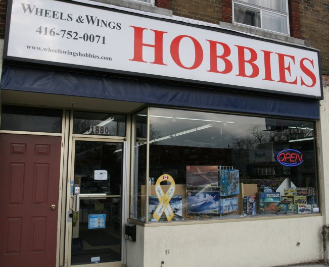 Wheels &a; Wings Hobbies - Logo