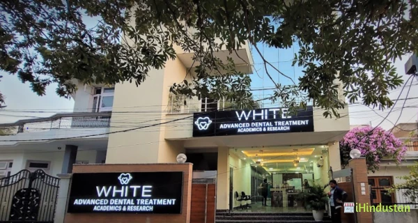 WHITE Advanced Dental Treatment Academics & Research. - Logo