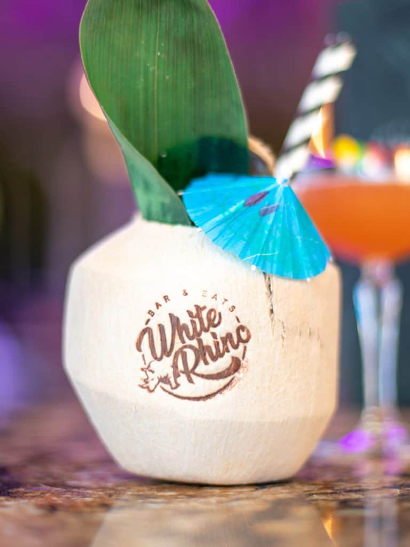 White Rhino Bar & Eats - Logo