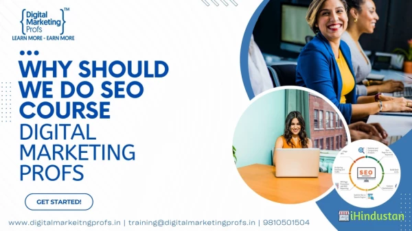 Why Should We do SEO Course Digital Marketing Profs - Logo