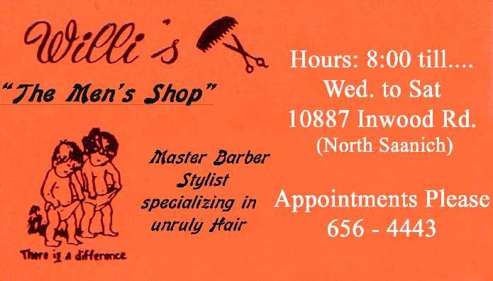 Willi&s;s Barber Stylist - Logo