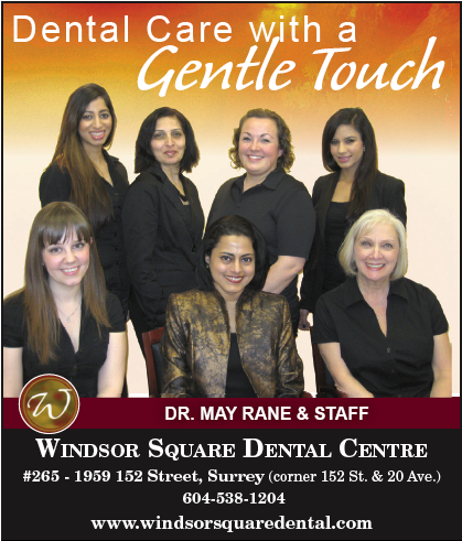 Windsor Square Dental Centre-Dr. May Rane - Logo