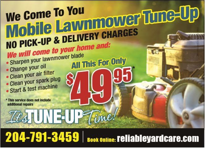 Winnipeg Mobile Lawnmower Tune-Up - Logo