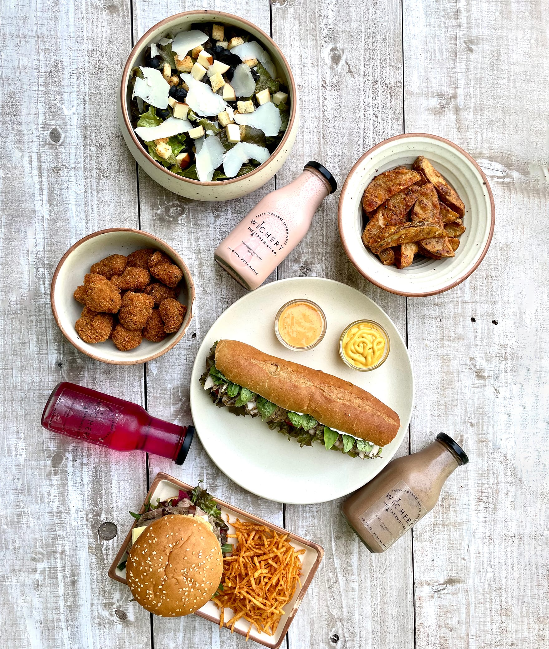 WITCHERY, THE SANDWICH CO. - Logo