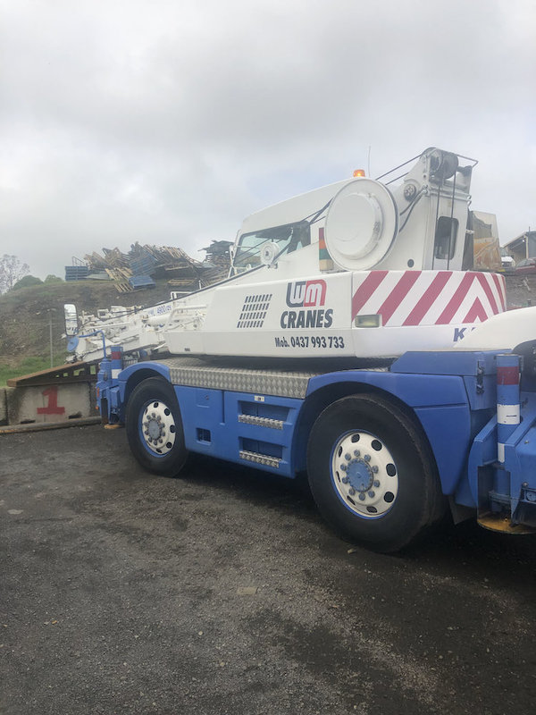 WM Crane Hire - Logo