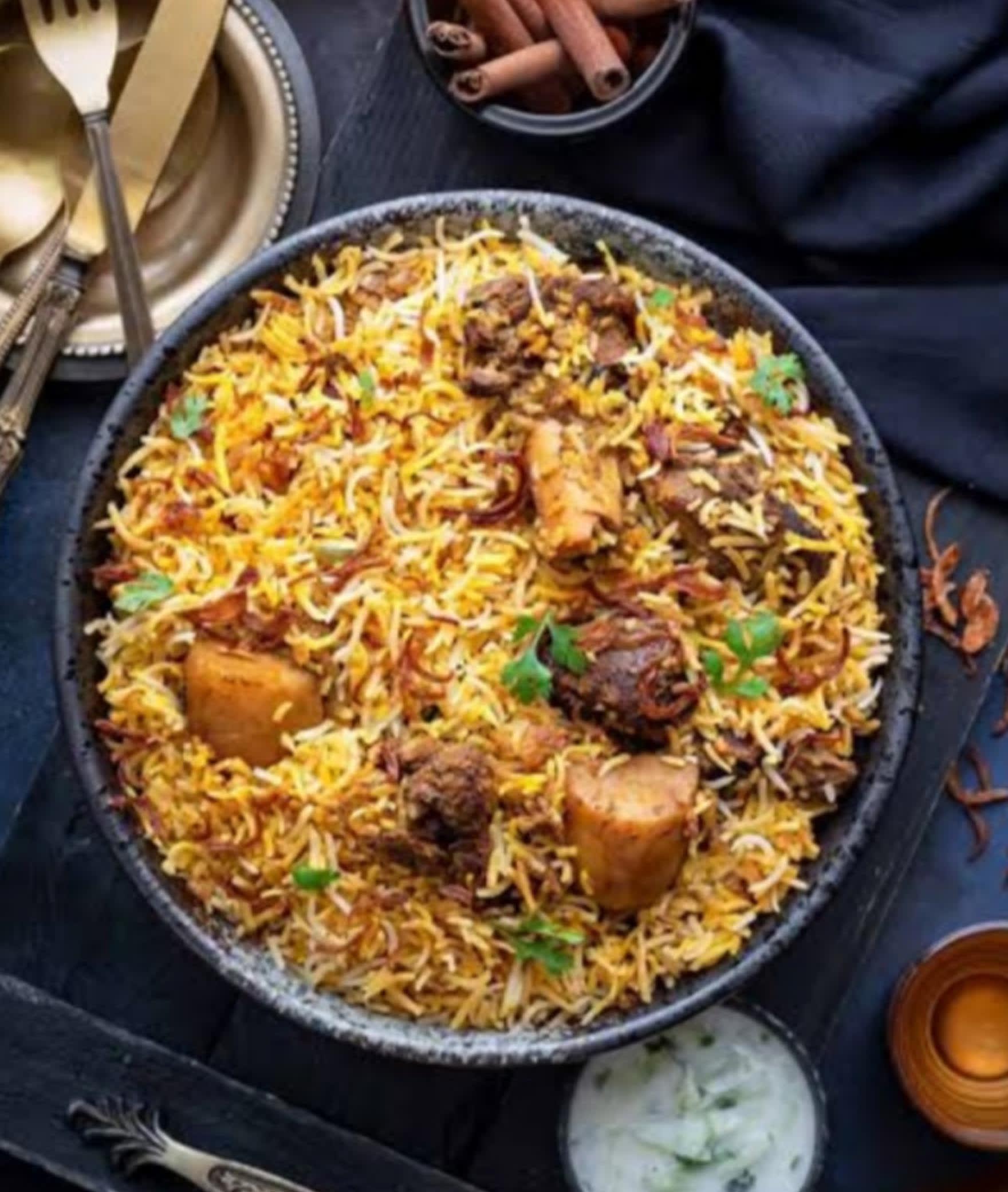 WOK N BIRYANI - Logo