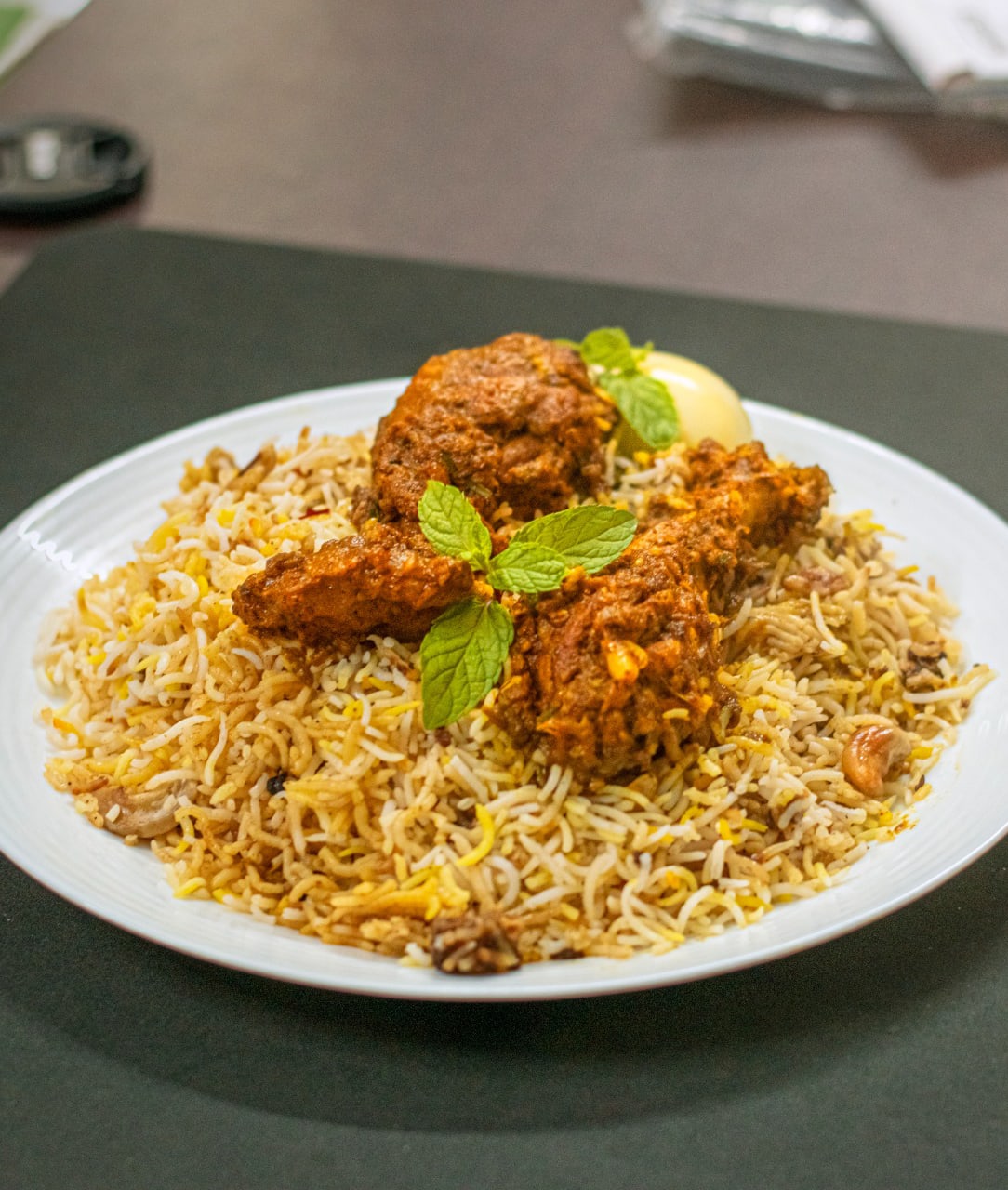Woodfire Biriyani - Logo