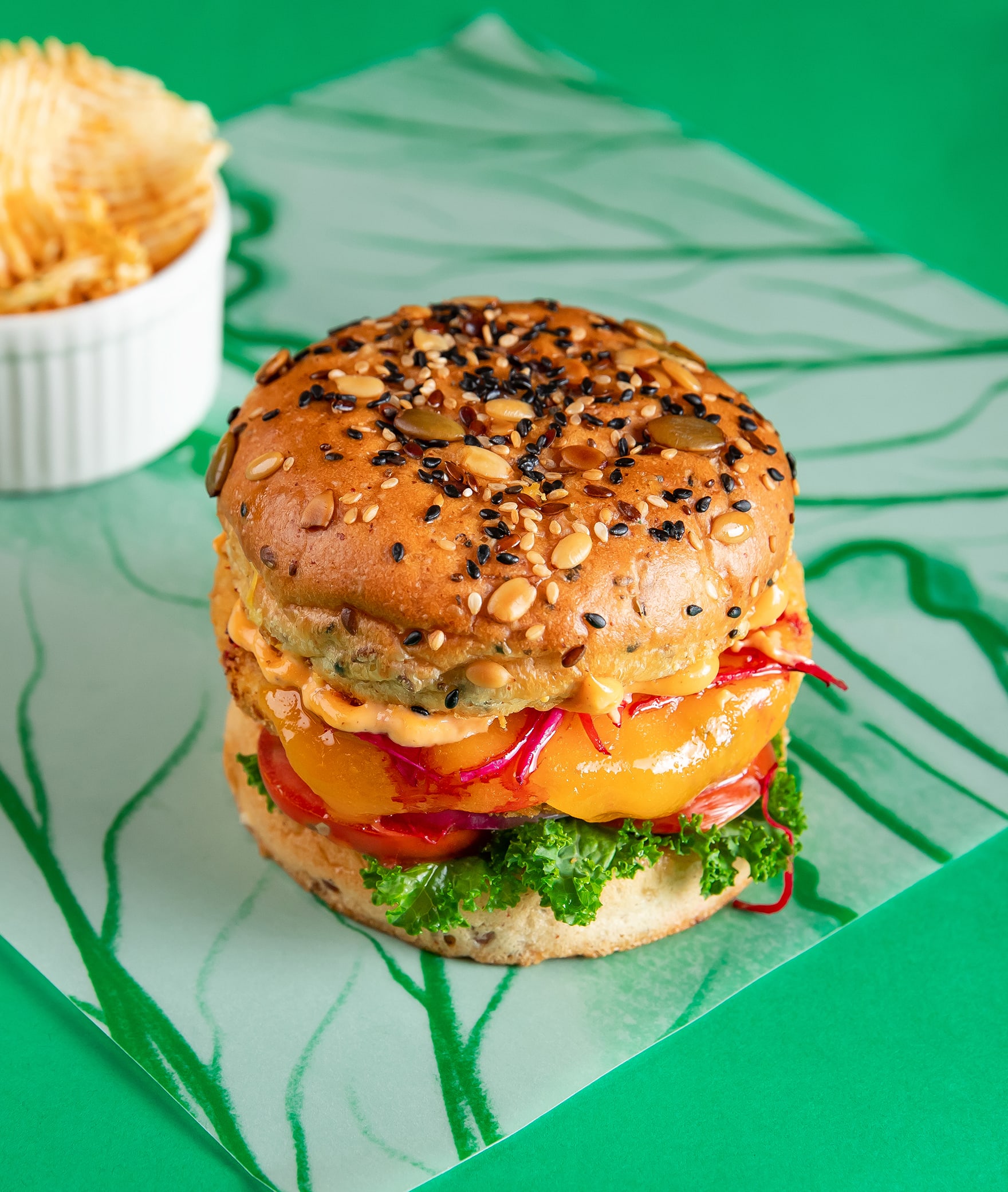 Woodside Burger Shop - Logo