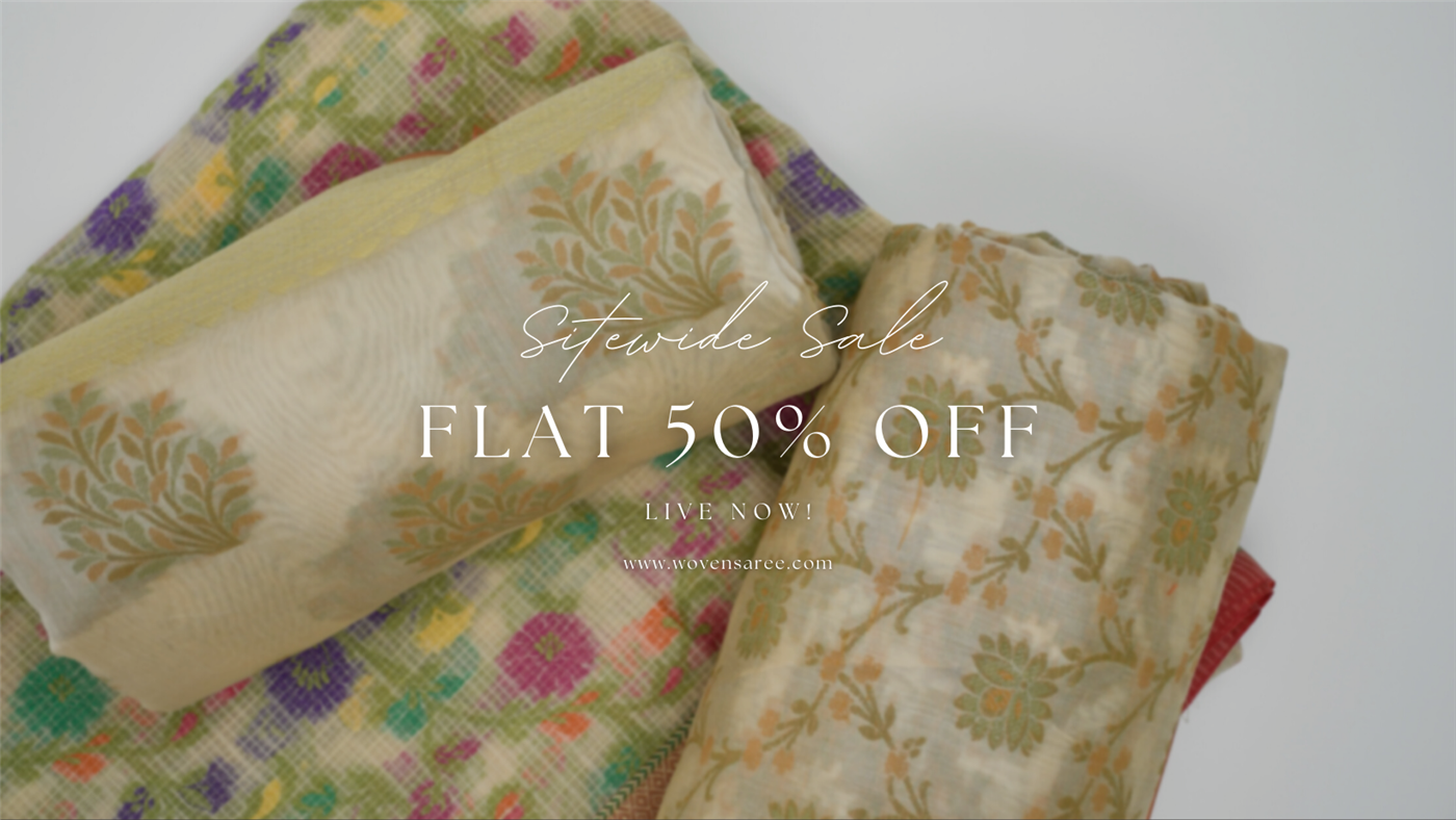 Woven Saree - Cover photo