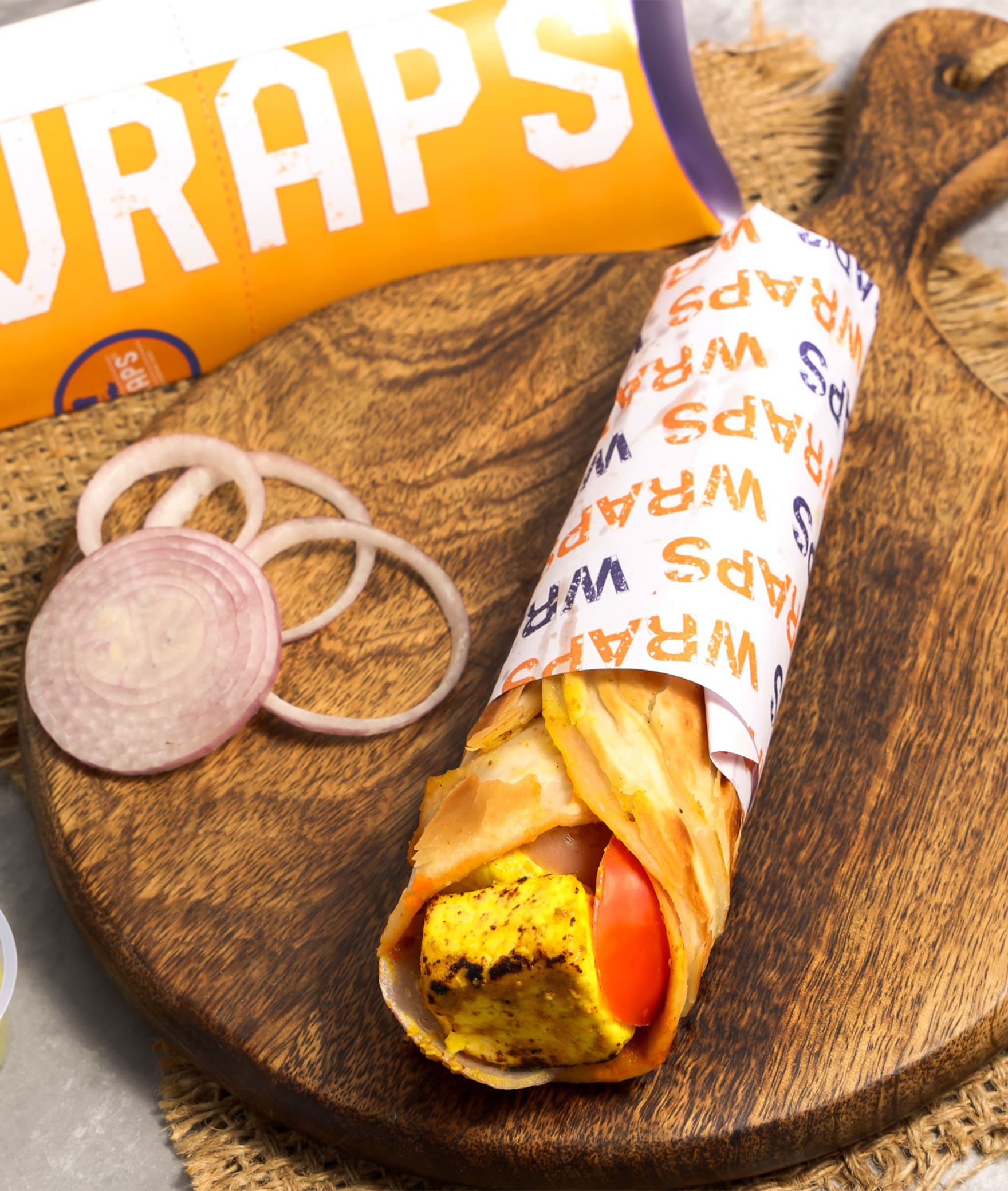 Wraps Kathi Rolls - Logo