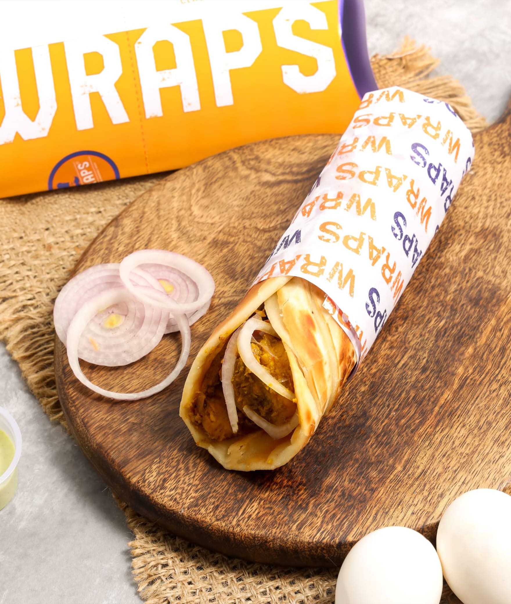 Wraps Kathi Rolls - Logo
