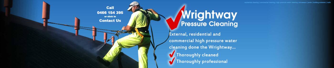 Wrightway Pressure Cleaning - Logo