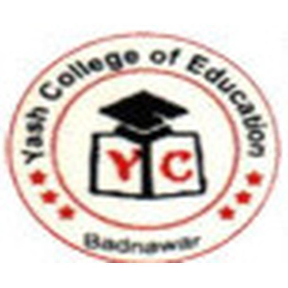 Yash College of Education (YCOE), Dhar - Logo