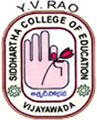 Y. V. Rao Siddhartha College of Education (YVRSCE) - Logo