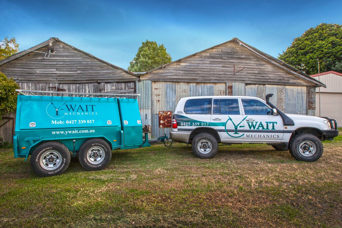 Y Wait Mechanics - Cover photo