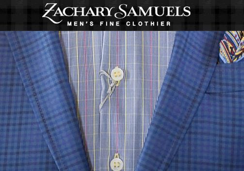Zachary Samuels Men&s;s Clothing - Logo