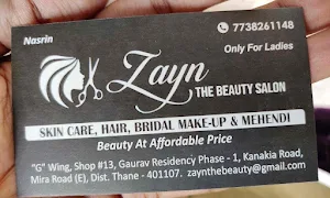 Zayn The Beauty Salon - Logo